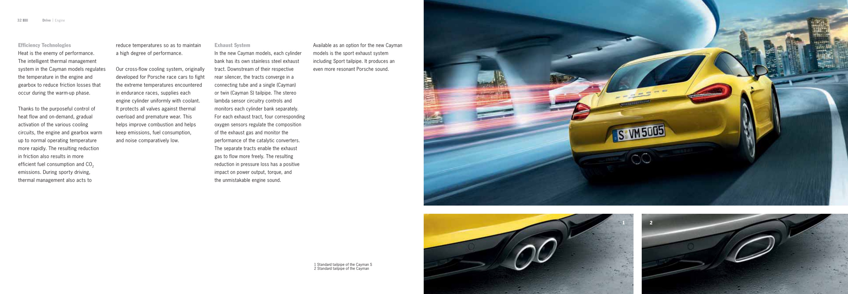 2014 Porsche Cayman Brochure Page 25